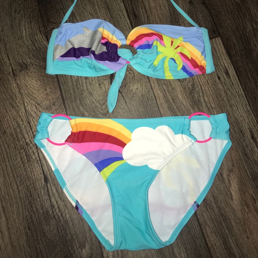 Rainbow/Rave/Pride swimsuit